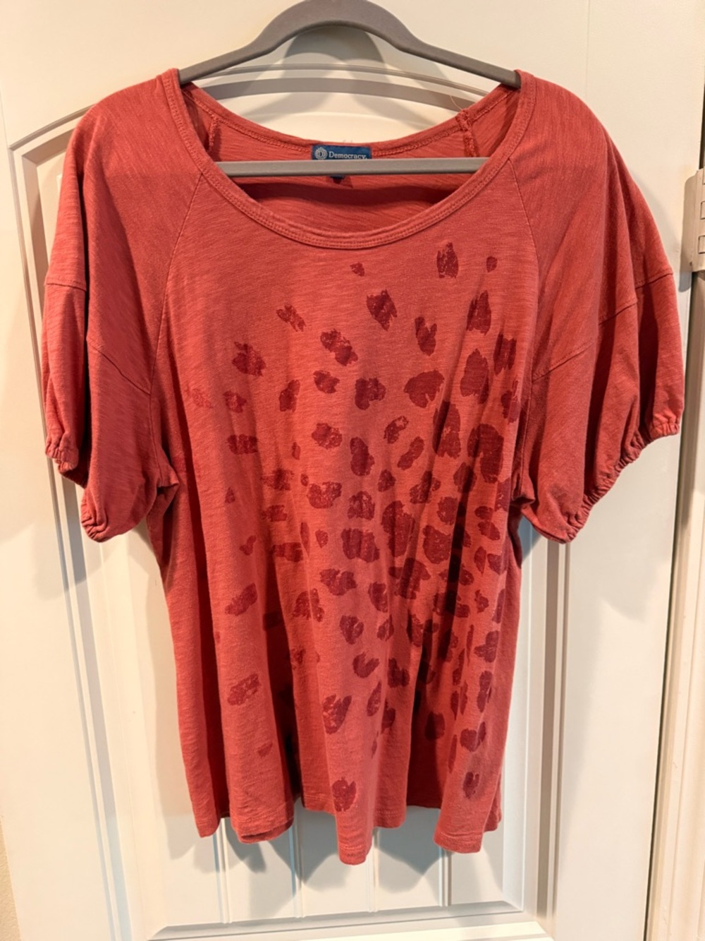 Democracy Animal Print Top